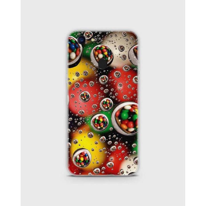 Cover For  Oppo F5 Hybrid 1cover2802 - Colorful Bunties Print
