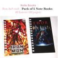 Writing Note Book (Pack of 5). 