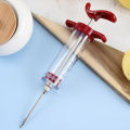 Online Karachi Kitchen Seasoning Syringe BBQ Meat Marinade Injector with Turkey Chicken Sauce Stainless Steel Injection Kitchen Tool Accessorie. 