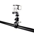 DSLR Ball Head Shoe Mount Camera Ball Mount Clamp 1/4 inch -20 Tripod Head Hot Shoe Adapter and Cool Super Clamp. 