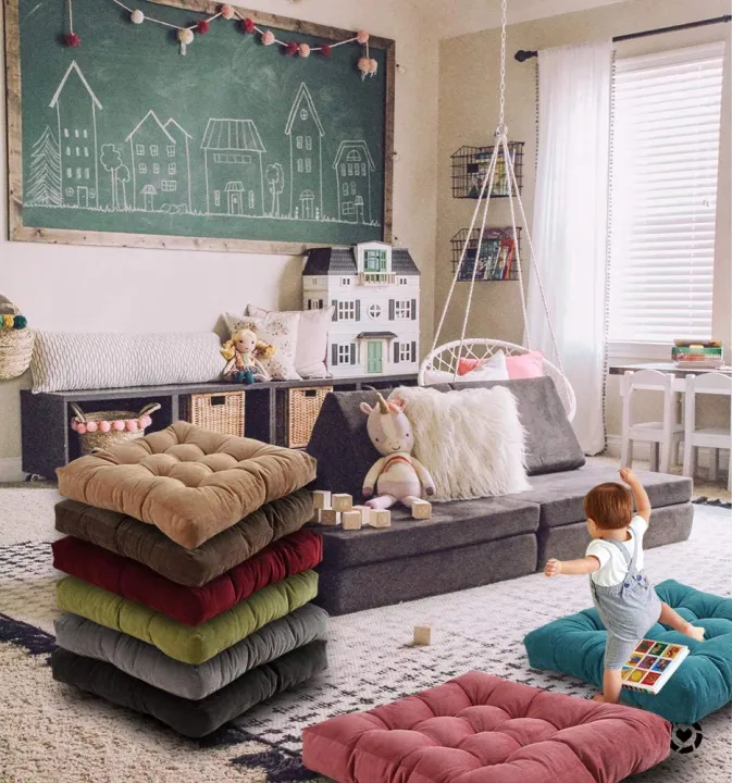 Floor%20Cushion%20(Pack%20of%202)%20Velvet%20filled%20with%20Ball%20Fiber%20Polyester%20-%20Image%207