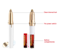 Cell-Operated Eyebrow Trimmer - Portable Precision Eyebrow Shaper | Battery-Powered Eyebrow Hair Remover for Women | Compact, Lightweight & Travel-Friendly Grooming Tool | Pain-Free Electric Facial Hair Trimmer for Smooth and Gentle Eyebrow Shaping. 