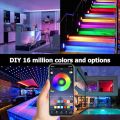 LED Smart Strip-String Light | USB - Bluetooth - Mobile APP & Remote Controlled Waterproof Strip with Music Sync function 10 - Meter. 