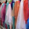 plain organza duppatta. 