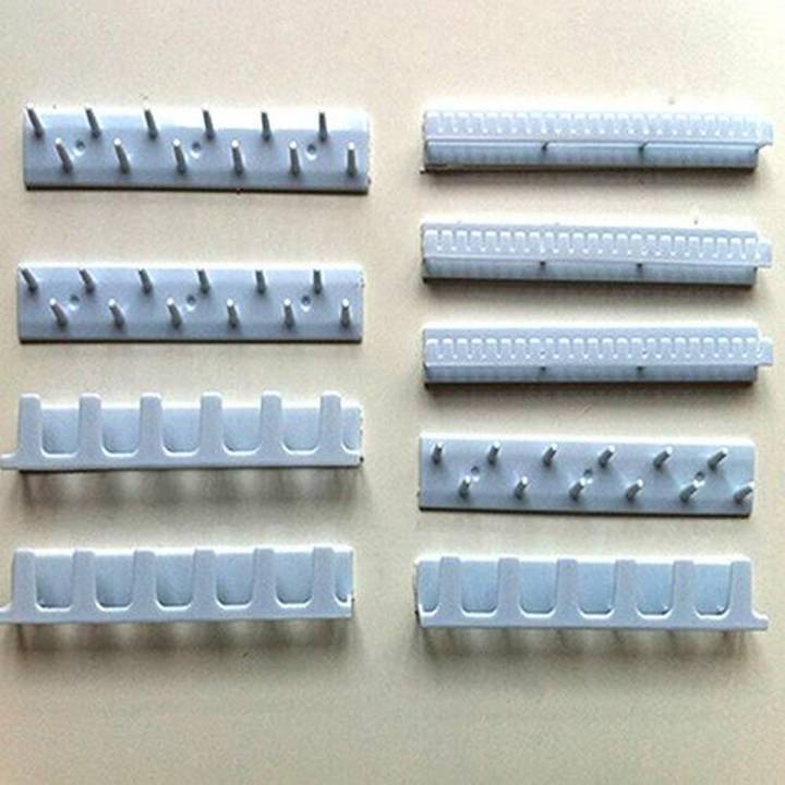 9 Pcs Adhesive Jewelry Hooks Wall Mount Storage Holder Organizer Display Stand
