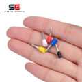 50PCS - E4009 Tubular Wire Connector Terminal Cable Crimp Cable Sleeve for 4mm. 