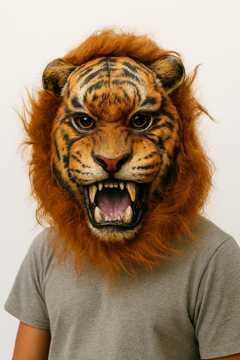 Assorted%20Tiger%203D%20Face%20Mask%20with%20Mane%20%E2%80%93%20Random%20Jungle%20Animal%20Costume%20Mask%20for%20Halloween,%20Cosplay,%20Parties%20&%20Pranks%20-%20Image%204