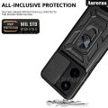 Phone cover For infinix Note 40 case shell Camera Lens Protector Shockproof Armor Iron Metal Car Ring Kickstand Bracket For infinix Note 40 Pro Plus Cases Housing. 