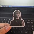 25pcs BILLIE EILISH sticker pack based on latest music albums happier than ever when we all fall asleep where do we go bad guy what was i made for finneas singer stickers aesthetic cool graphic. 