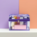 Cosmetic Box ( transparent ) 8X5X5 Inch. 
