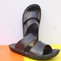 pure leather slipper for men-Handmade stiched Chappal for men. 