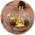 Techmanistan 100 Piece's Bamboo Mini Tasting Forks Fruit Picks 3.5 Inch Mini Bamboo Forks, Wooden Fruit Forks, Small Appetizer Forks, Cocktail Forks, Fruit Forks, Appetizer Toothpicks. 