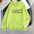 Squid Games Printed Fleece Full Sleeves Hoodie For Men & Women. 