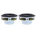 2x 40mm 4Ohm 5W Full Range Audio Speaker Round Stereos 16 Coil. 