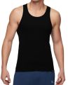 Black Banyan for Men and Boys - Sleeveless Vest Baniyan for Gym, Casual Wear, and Daily Use. 