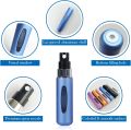 (Pack of 2) Refillable Perfume Atomizer 5ml Perfume Refill Bottle Portable Leak-proof for Travel Business Trip Outdoor Empty Travel Perfume Bottle Atomiser Spray Bottles. 