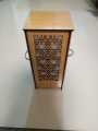 Table Lamp, Wooden Square Laminated MDF, Laser Cut, Home Decor. 