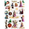 Disney Tangled Rapunzel Stickers UNCUT for Kids Journal Scrapbook Phone Cover Laptop Notebook. 