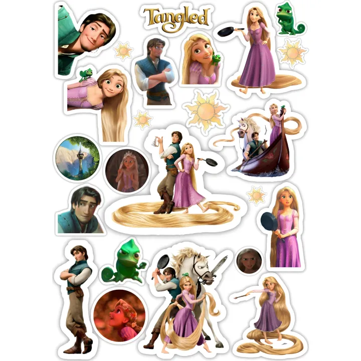 Disney%20Tangled%20Rapunzel%20Stickers%20UNCUT%20for%20Kids%20Journal%20Scrapbook%20Phone%20Cover%20Laptop%20Notebook%20-%20Image%202