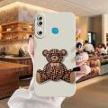 3D Be@r For Infinix Hot 8/8Pro/X650 Luxury Cute Bear Doraemon Mickey Minnie NO.1 Mouse Mobile Phone Case Back Casing Wen Boy Women Girl Couple Soft Liquid Silicone Shockproof Cover. 