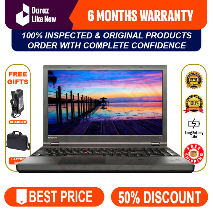 Lenovo Thinkpad T540p - Core i5 4th Generation - 4GB RAM - 500GB HDD - 15.6inch Screen - Numpad - FREE LAPTOP BAG