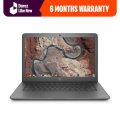 HP Chromebook 14" HD  Widescreen Laptop Computer - Intel Celeron N3350 up to 2.4GHz - 4GB DDR4 Memory - 32GB eMMC Flash Memory - 802.11ac - Bluetooth - USB-C 3.1 - Chrome OS - Play Store - Refurbished. 