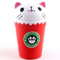 jeansame New Cappuccino Coffee Cup Squish Antistress Kawaii Squishies Slow Rising Jumbo Scented Cat Funny Toys For Children Boys and Girl. 