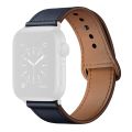 Leather Watch Band For Apple Watch Ultra 49mm&Watch Ultra 2 49mm / Series 9&8&7 45mm / SE 3&SE 2&6&SE&5&4 44mm / 3&2&1 42mm. 