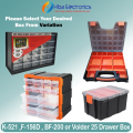 K521 ,F156D , BF-200 or Volder 25 Drawer/Daraz Portable Storage Tool Box Hardware Box Transparent Multifunctional Storage Tool Box Please Select Your Desired Box From Variation. 