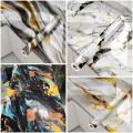 Marble Sheet - Marble Sheet Sticker - 60cm x 100cm/200Cm Marble Sheet Texture Design PVC Waterproof Self adhesive Wallpaper Sticker sheet Furniture New Skin Kitchen Cabinet Paper Stickers sheet Oilproof Table top Sticker sheet. 