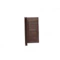 Long Bifold Leather Wallet For Mens-Brown. 