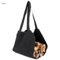 Wood Carrier Log Carrier Tote Bag Camping Picnic Firewood Holder Storage. 