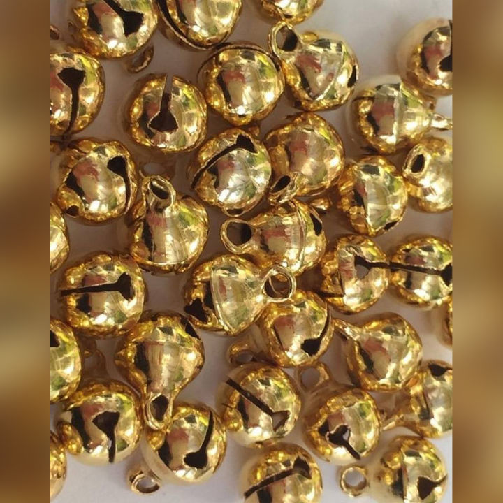 Mini Golden Bells Pack Of 50 Pieces.For Curative Work.