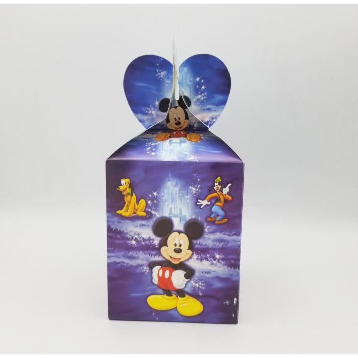 MICKEY MOUSE THEME GOODY BOX - PACK OF 10 GOODY BOX - MICKEY MOUSE GOODY BOX