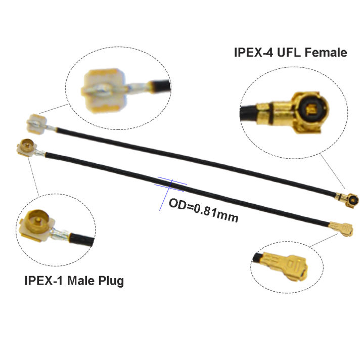 1PCS%20IPEX%20CABLE%20Male%20Plug%20IPEX1%20to%20IPEX4%20MHF4%20u.fl%20IPX%20Female%20Jack%20Connector%20RF0.81%20Coaxial%20Jumper%20WIFI%203G%204G%20Extensio%20Cable%20-%20Image%202