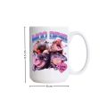 New Cute Moo Deng Mug 350ml Cartoon Hippo Pattern Coffee Cup Black White Ceramic Household Drinkware for Tea Milk. 