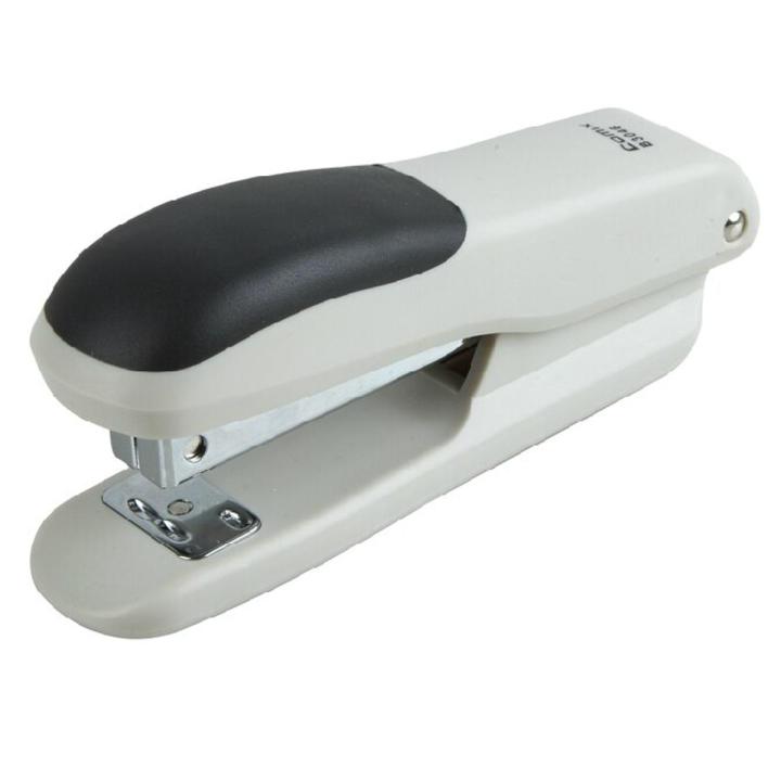 B3046 Comfortable stapler , suitable for 24/6, 26/6 staples, enable papers 25pages/80g , Blue,Light-grey random colors