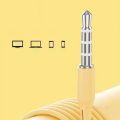 Macaron Candy Series Stereo High Bass 3.5mm Headset Wired Earphone With Microphone Handfree. 