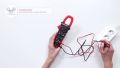 UT203+ digital clamp meter 400-600A auto range True RMS high precision multimeter tester. 