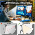 LED Computer Monitor Light bar RGB Monitor Lamp Screenbar Lights Touch Dimming Laptop Table Hanging Backlight Adjustable Brightness Study Reading Desk Lamp Eye Protection. 