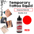 Temporary Tattoo Ink 3 Colors Long Lasting Semi Permanent Tattoo Ink. 