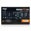 Aigo ak700 max 700W PC Gaming Power Supply unit Quiet 120mm RGB Fan 24pin 12V ATX BTC PSU Desktop computer Power Supply for gaming pc. 