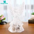 Green Home Angel Lamp Creative Shape 3D Angel Night Light Desktop Decoration. 