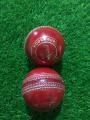 Pack of 2 Cricket Hard Balls Leather and Cork Match Ball. 