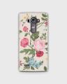 Lg G4 Cover In Hybrid Soft Case Cover Pink-Red Roses - 1Cover691. 