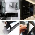 DecalsDesign 12 x108 inch Self Adhesive PVC Sticker Paper for Home Decor - Kitchen Cabinet, Fridge, Table, Door & Furniture Protection Sheet - Waterproof & Durable Vinyl in grey. 