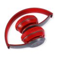 Wireless Headphones, P47 Bluetooth Foldable Headset with Microphone Support FM Radio TF for PC TV Smart Phones & Tablets Etc. 
