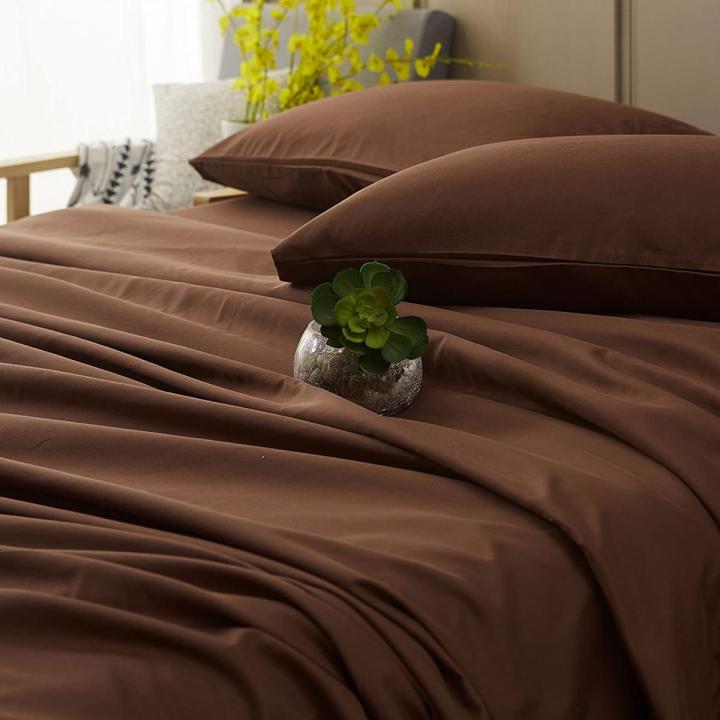 Single Bed Cotton Plain Solid Color Flat Bed Sheet Set (12 colors) - Beddy's Studio