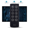 Replace RC10D RC100 Remote Control for R2000DB Soundbar Powered Bluetooth Bookshelf Speakers Black Plastic. 