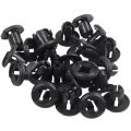 25 Pcs Plastic Push in Car Bumper Fender Door Rivets Clip 10mm Hole. 